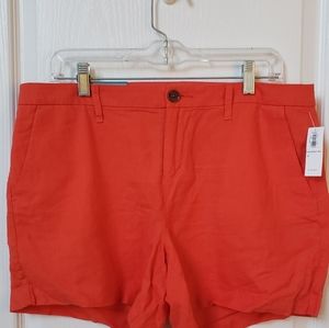 Old Navy linen shorts - size 12 NWT